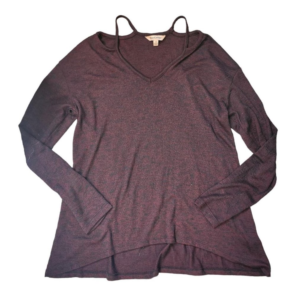 Gorgeous burgundy top by Juicy Couture, size medium.